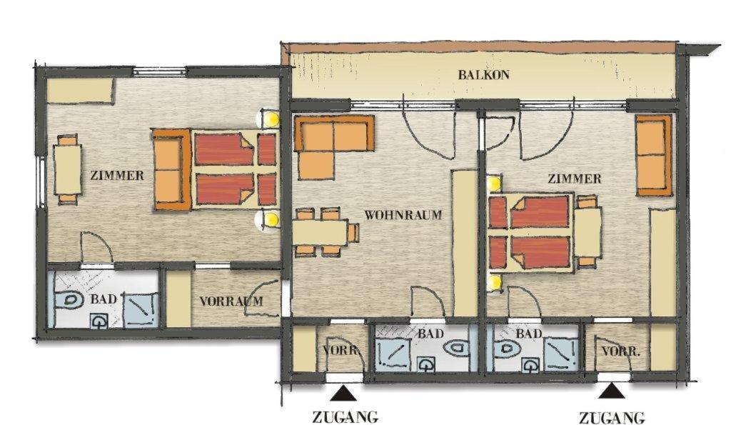 Haus Pregenzer Apartman Fiss Kültér fotó
